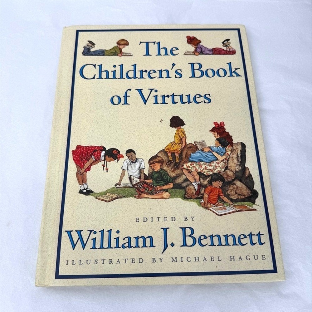 The Childrens Book of Virtues William Bennett Simon & Schuster 1995 Big Book